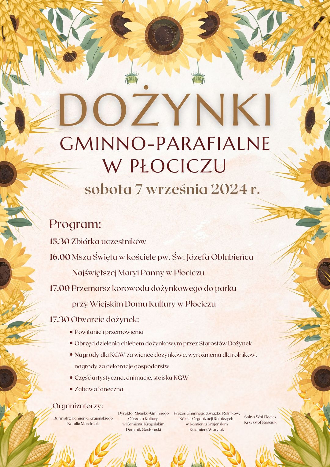 dożynki w Płociczu