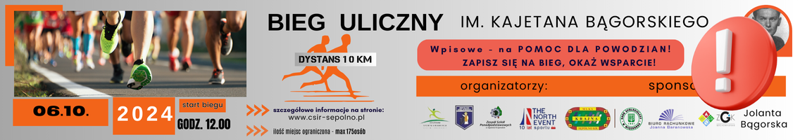 logo bieg uliczny