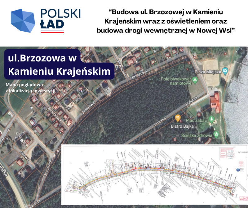 Budowa drogi w miejscowości Radzim gm. Kamień Krajeński2