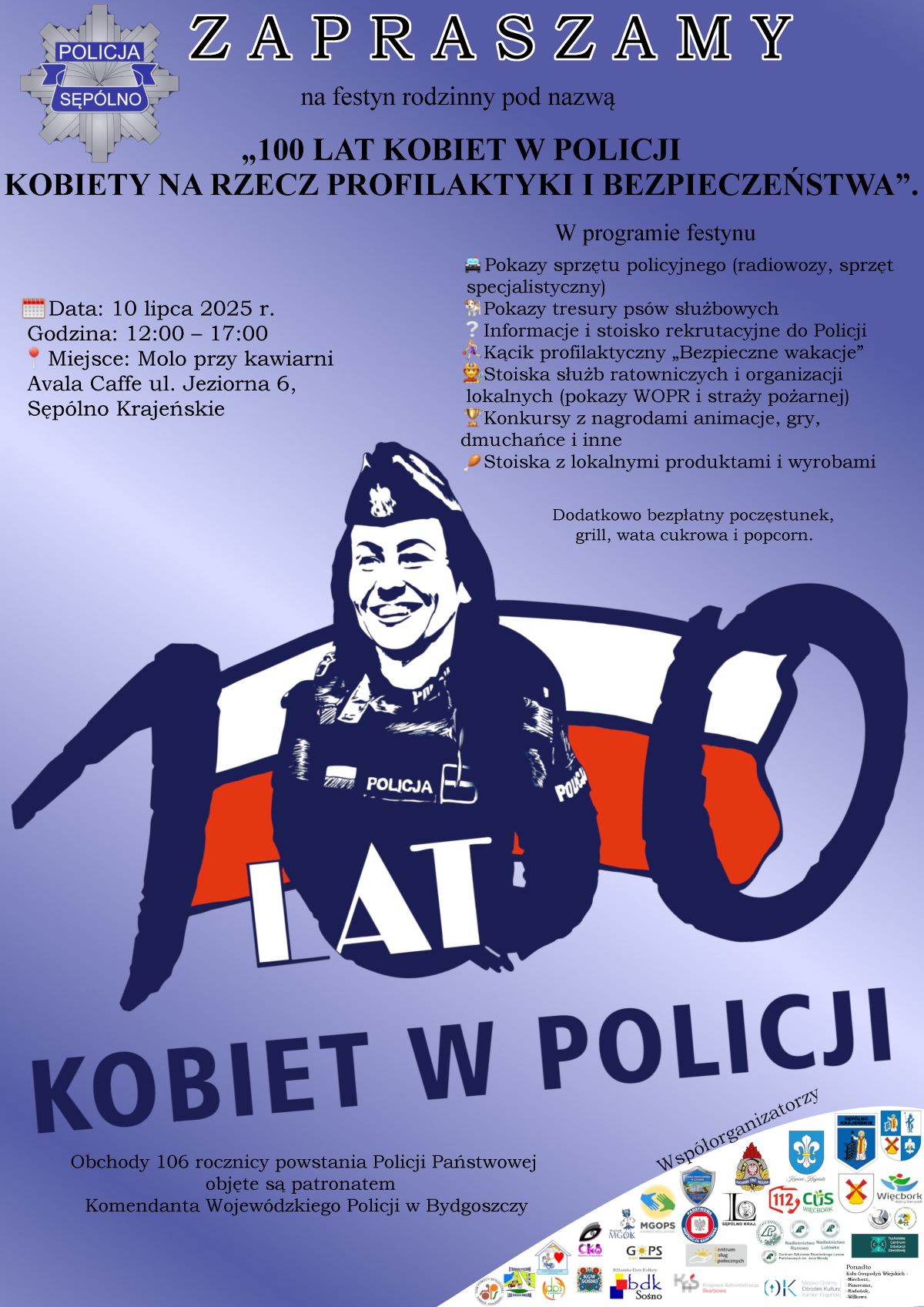 policja plakat